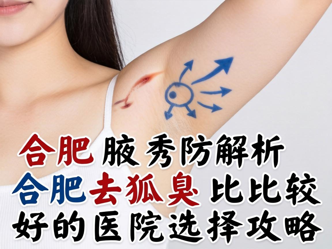 合肥腋秀解析，合肥去狐臭比较好的医院选择攻略