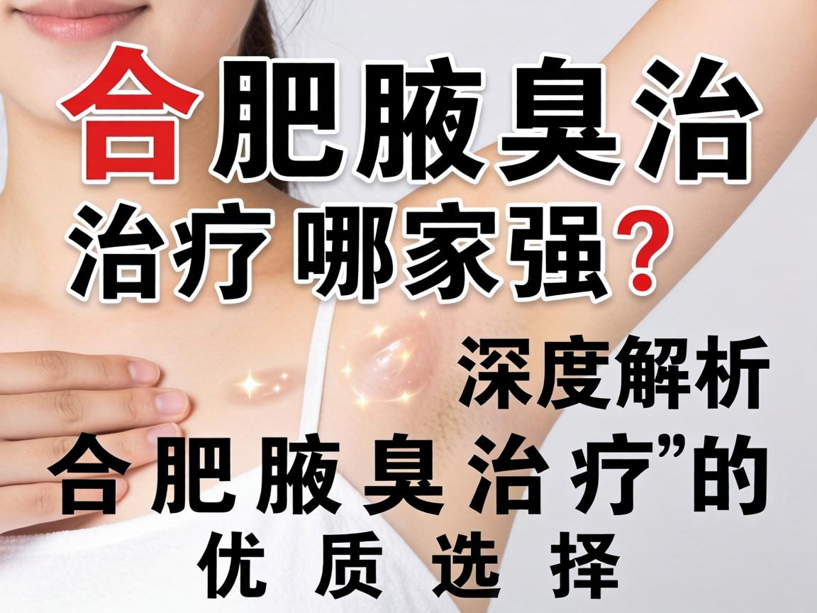 合肥腋臭治疗哪家强？深度解析合肥腋臭治疗的优质选择