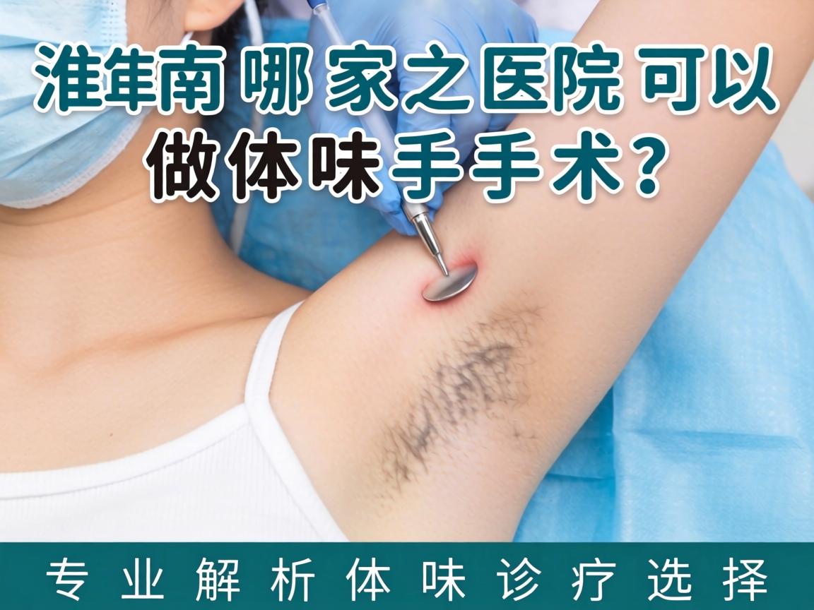 淮南哪家医院可以做体味手术？专业解析体味诊疗选择