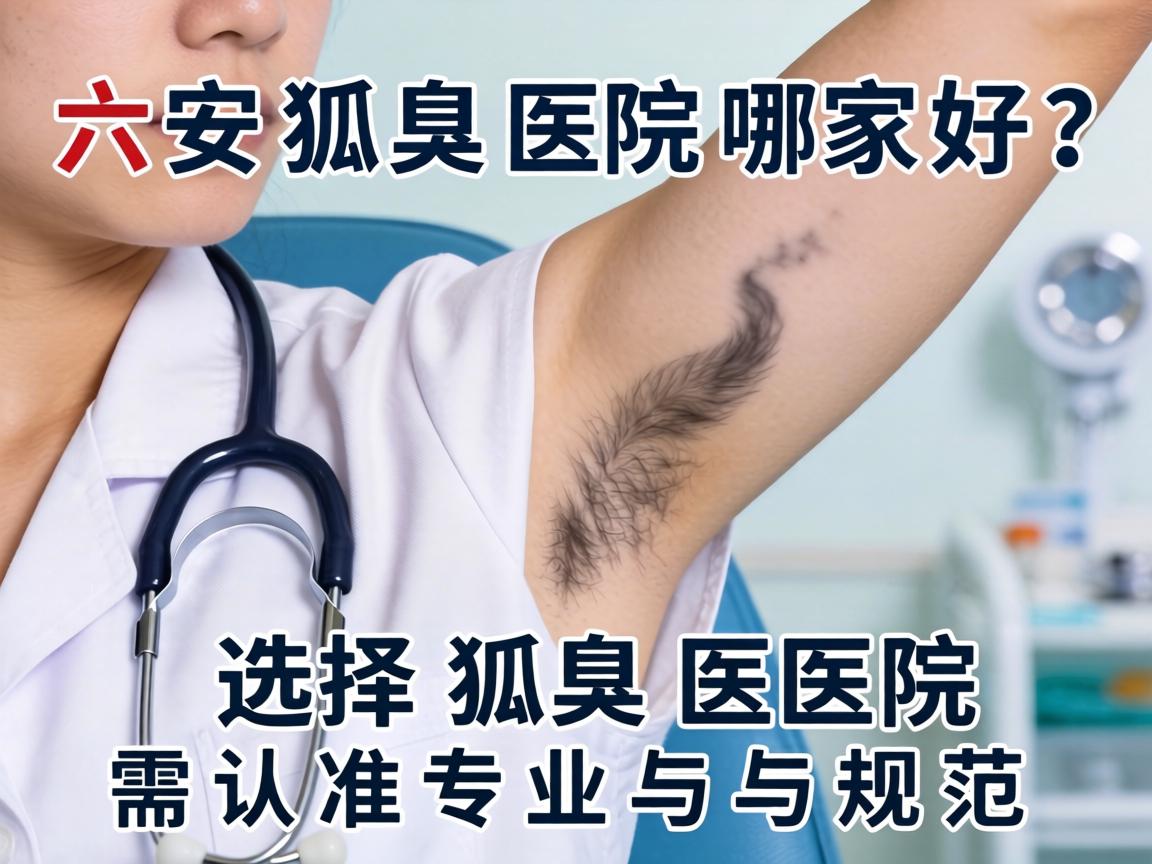 六安狐臭医院哪家好？选择狐臭医院需认准专业与规范