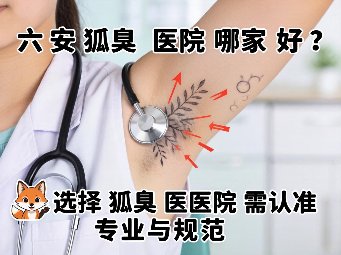 六安狐臭医院哪家好？选择狐臭医院需认准专业与规范