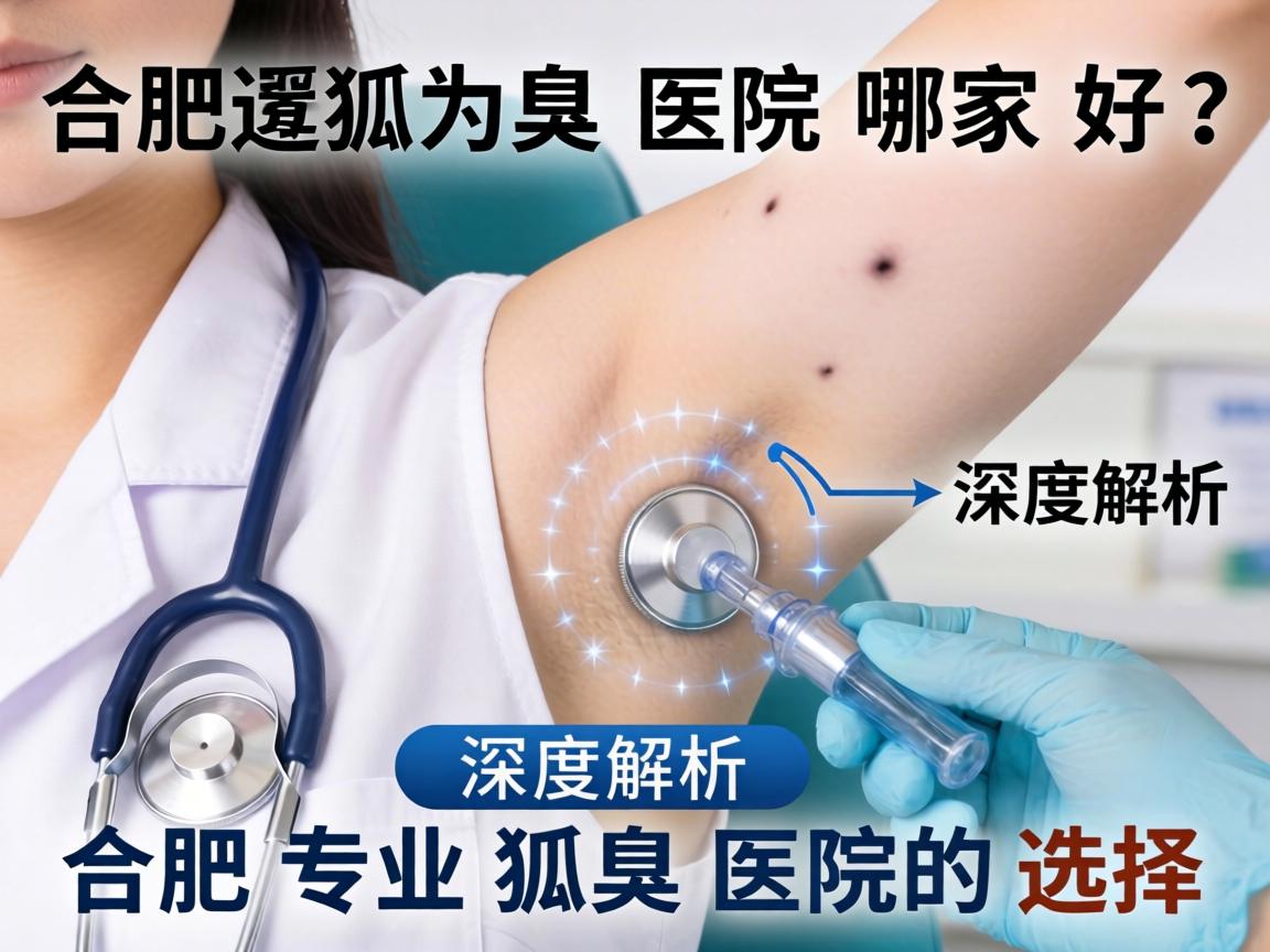 合肥狐臭医院哪家好？深度解析合肥专业狐臭医院的选择