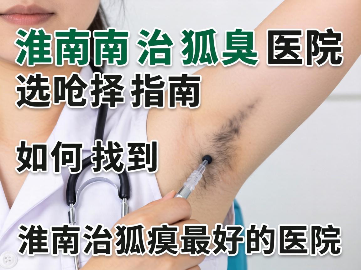 淮南治狐臭医院选择指南，如何找到淮南治狐臭最好的医院