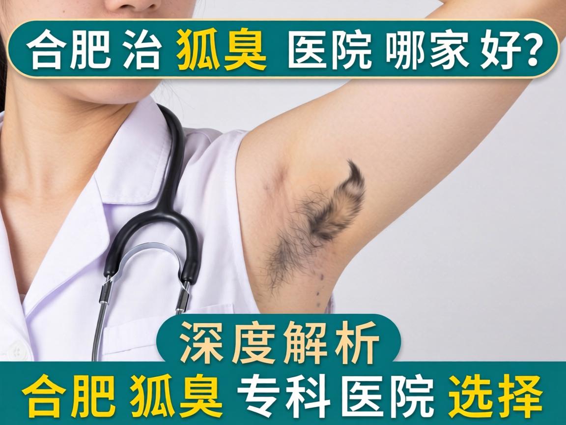 合肥治狐臭医院哪家好？深度解析合肥狐臭专科医院选择