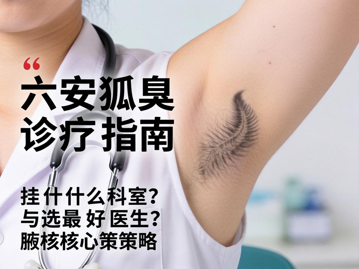 六安狐臭诊疗指南，挂什么科室与选最好医生的核心策略