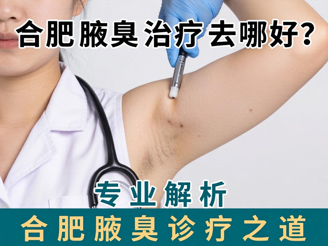 合肥腋臭治疗去哪好？专业解析合肥腋臭诊疗之道