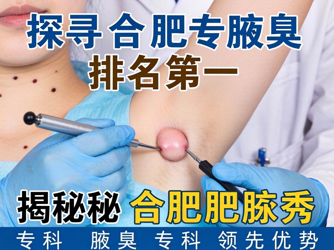 探寻合肥腋臭专科排名第一，揭秘合肥腋秀腋臭专科领先优势