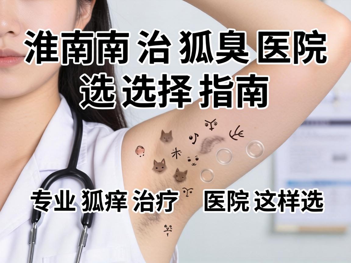 淮南治狐臭医院选择指南，专业狐臭治疗医院这样选