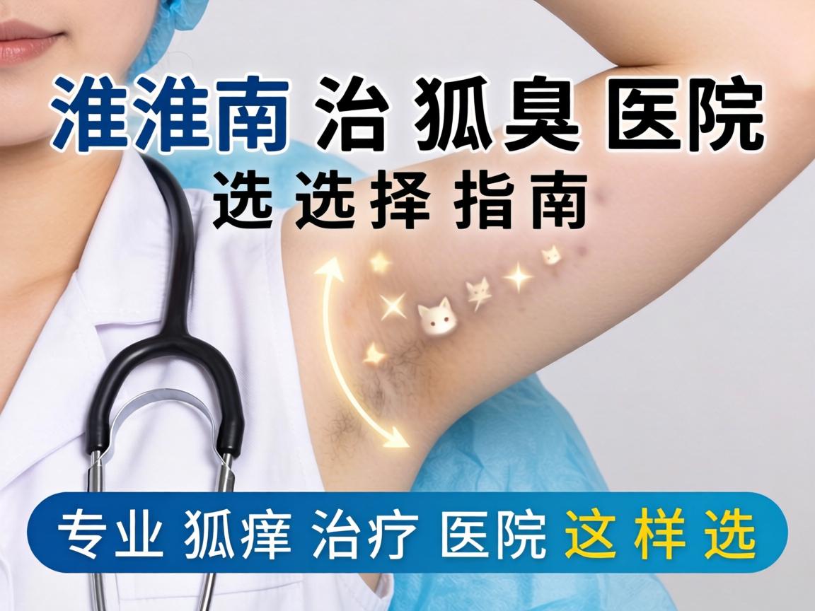淮南治狐臭医院选择指南，专业狐臭治疗医院这样选