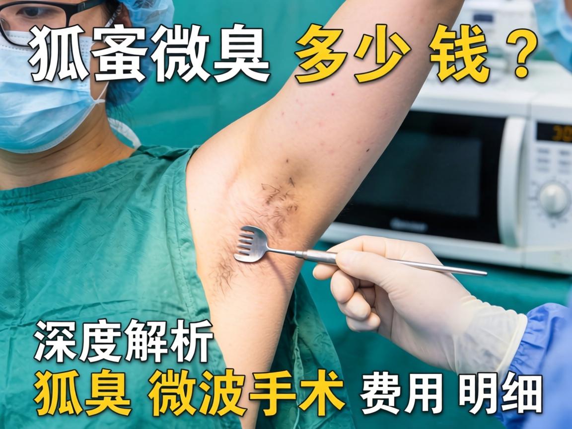 狐臭微波手术多少钱？深度解析狐臭微波手术费用明细