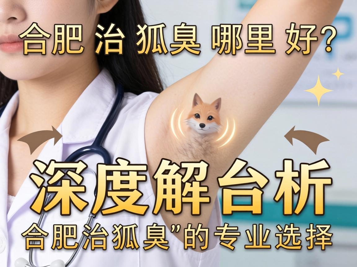合肥治狐臭哪里好？深度解析合肥治狐臭的专业选择