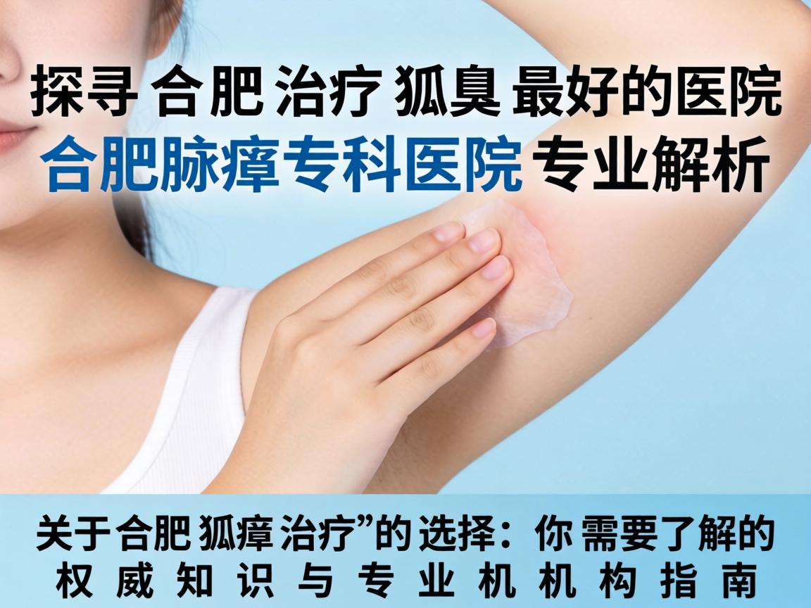 探寻合肥治疗狐臭最好的医院，合肥腋臭专科医院专业解析
关于合肥狐臭治疗的选择，你需要了解的权威知识与专业机构指南