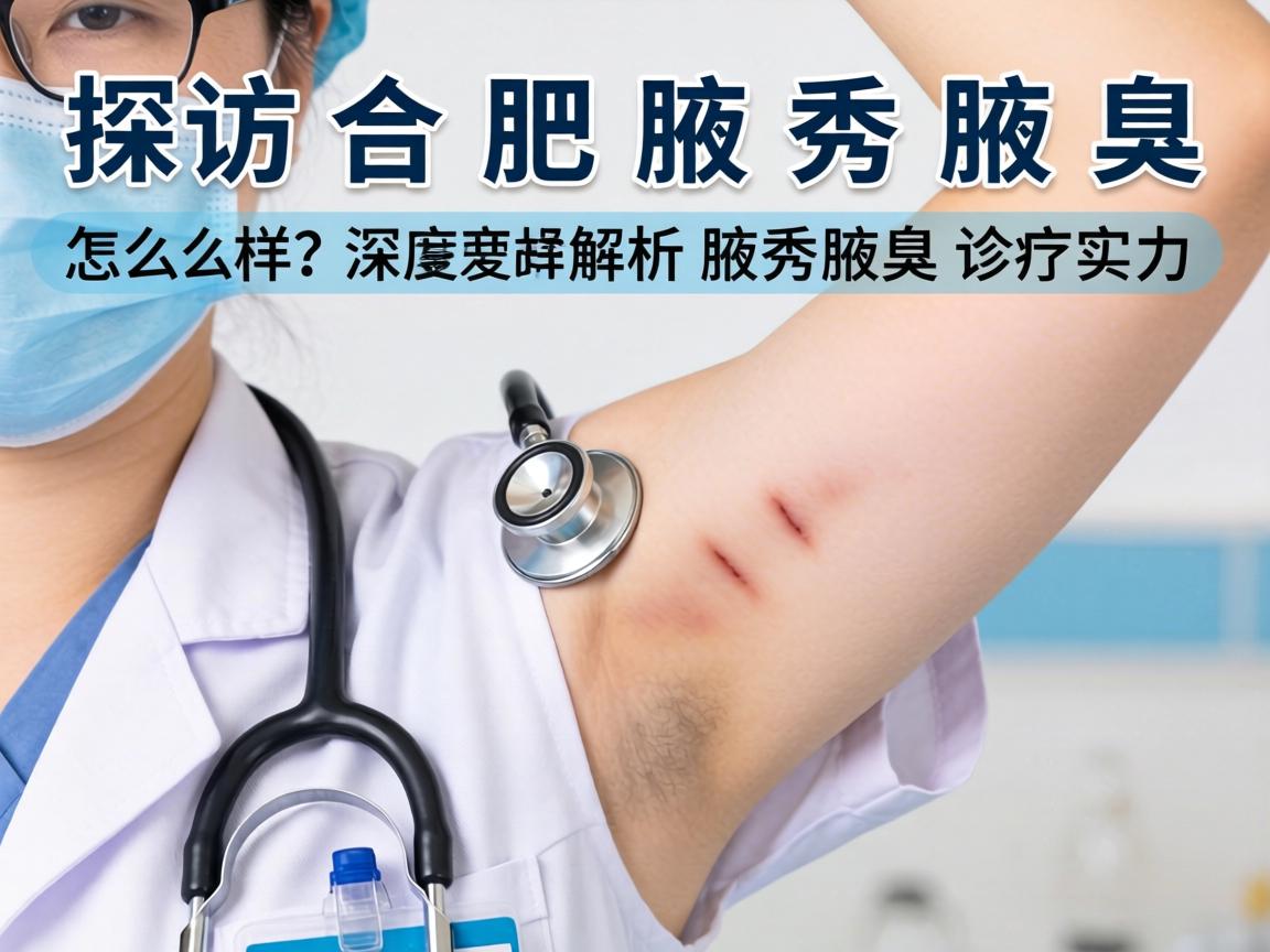 探访合肥腋秀腋臭专科医院怎么样？深度解析腋秀腋臭诊疗实力