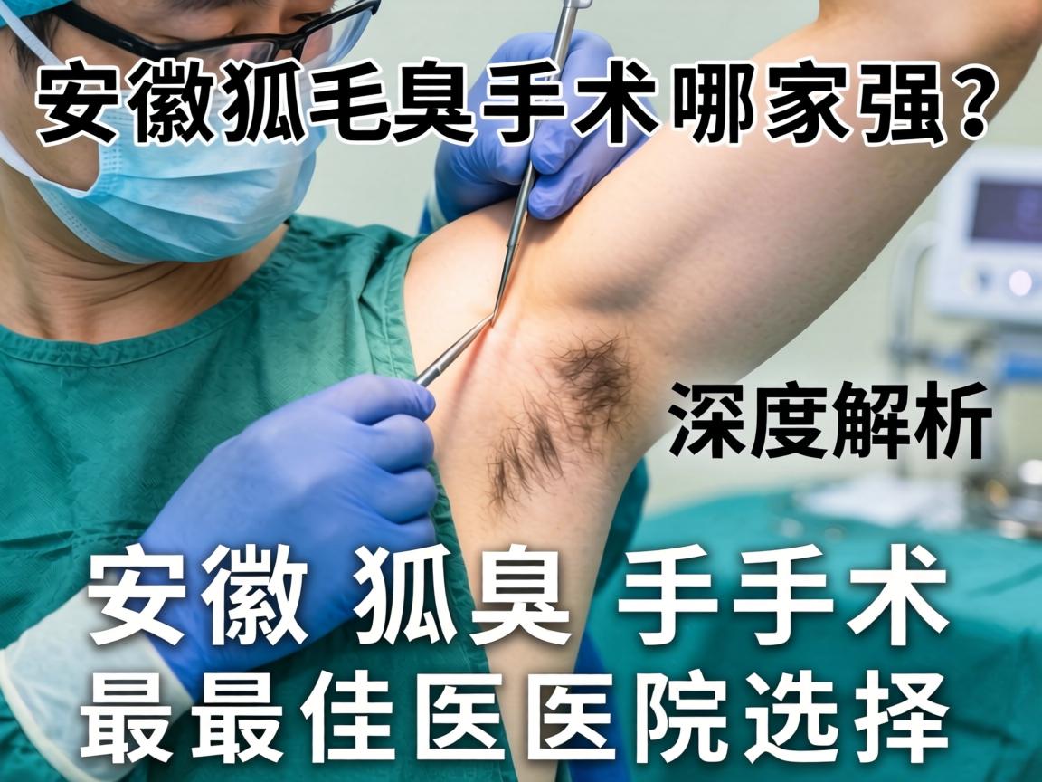 安徽狐臭手术哪家强?深度解析安徽狐臭手术最佳医院选择 安徽狐臭手术哪家强?深度解析安徽狐臭手术最佳医院选择