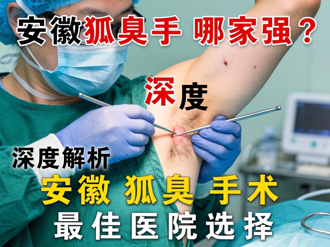 安徽狐臭手术哪家强?深度解析安徽狐臭手术最佳医院选择 安徽狐臭手术哪家强?深度解析安徽狐臭手术最佳医院选择