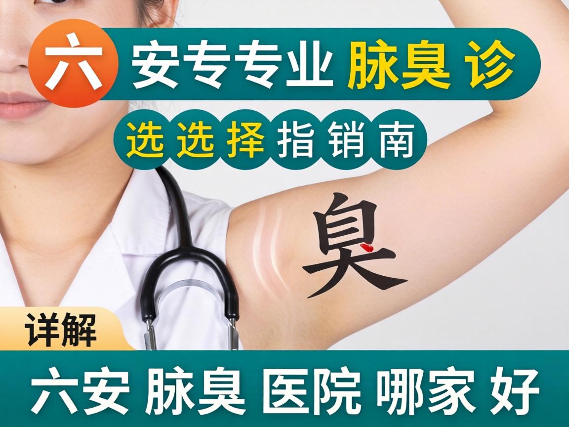 六安专业腋臭诊疗选择指南，详解六安腋臭医院哪家好