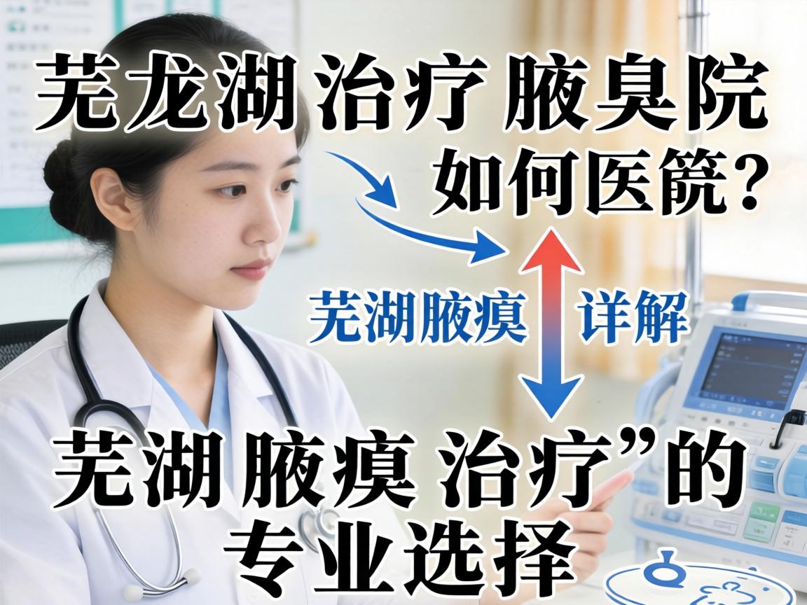 芜湖治疗腋臭医院如何选？详解芜湖腋臭治疗的专业选择