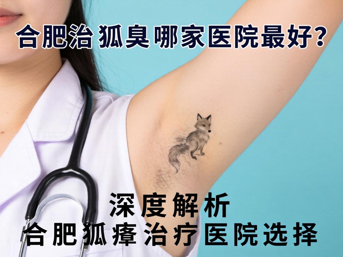 合肥治狐臭哪家医院最好？深度解析合肥狐臭治疗医院选择