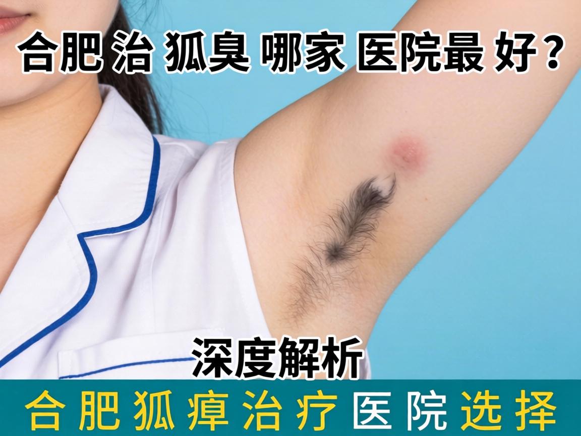 合肥治狐臭哪家医院最好？深度解析合肥狐臭治疗医院选择