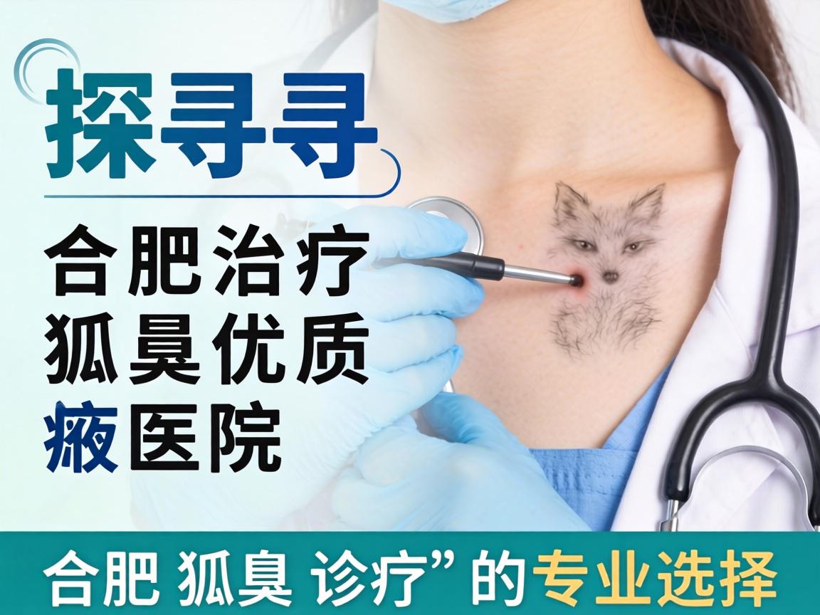 探寻合肥治疗狐臭优质医院，详解合肥狐臭诊疗的专业选择