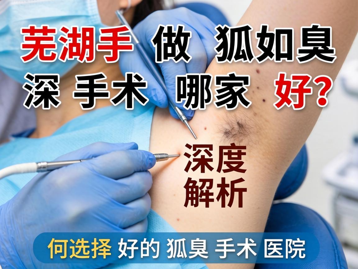 芜湖做狐臭手术哪家好？深度解析如何选择好的狐臭手术医院