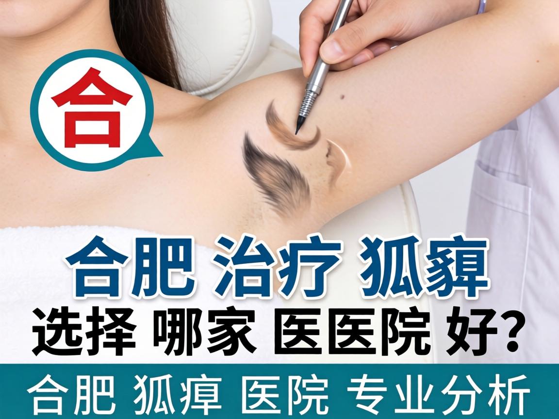 在合肥治疗狐臭选择哪家医院好？合肥狐臭医院专业分析