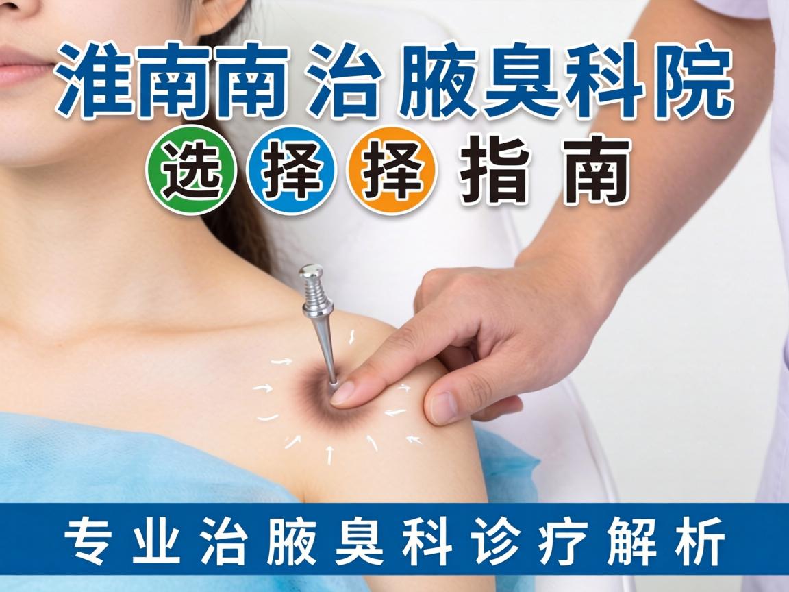 淮南治腋臭科医院选择指南，专业治腋臭科诊疗解析