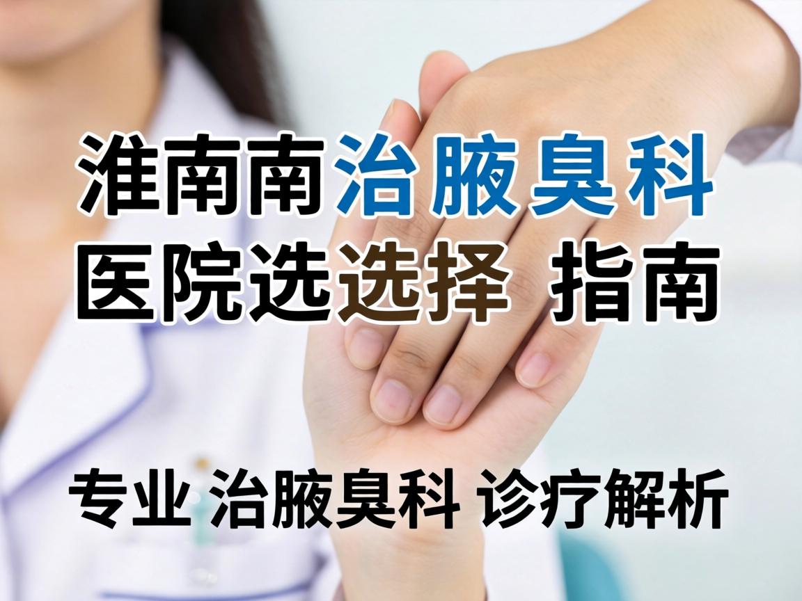 淮南治腋臭科医院选择指南，专业治腋臭科诊疗解析