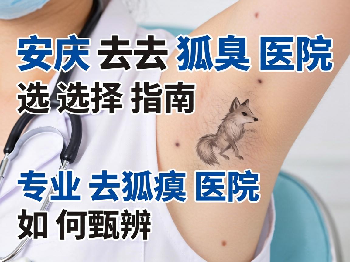 安庆去狐臭医院选择指南，专业去狐臭医院如何甄别