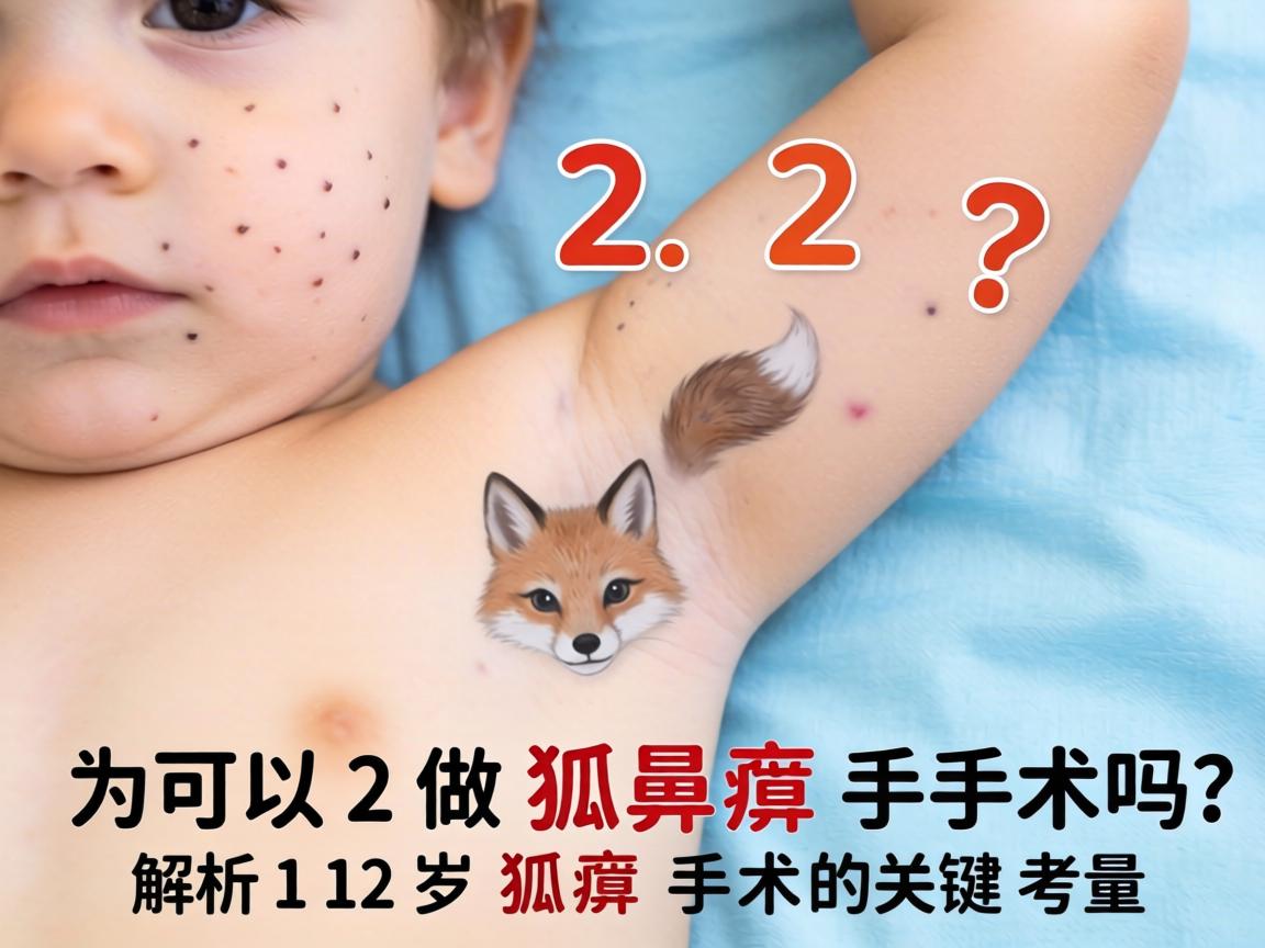 12岁可以做狐臭手术吗？解析12岁狐臭手术的关键考量