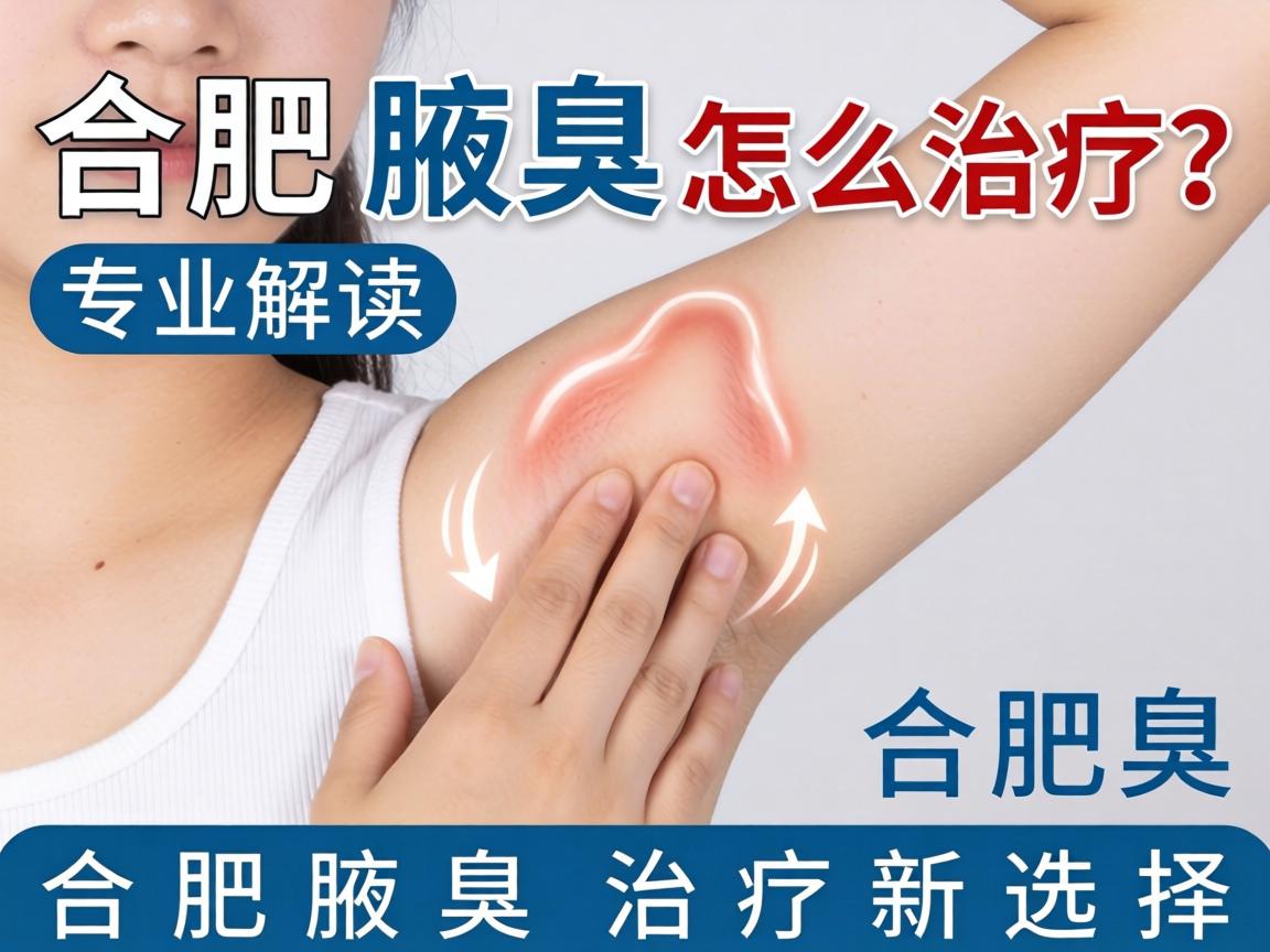合肥腋臭怎么治疗？专业解读合肥腋臭治疗新选择