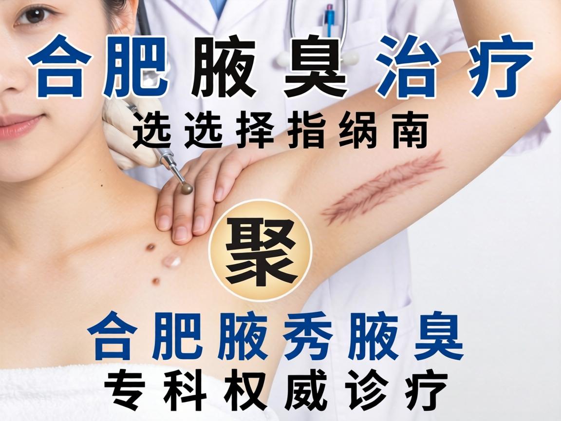 合肥腋臭治疗选择指南，聚焦合肥腋秀腋臭专科权威诊疗