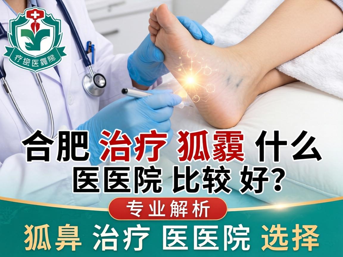 合肥治疗狐臭什么医院比较好？专业解析狐臭治疗医院选择