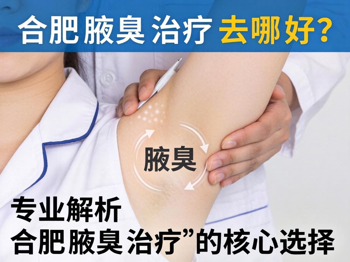 合肥腋臭治疗去哪好？专业解析合肥腋臭治疗的核心选择