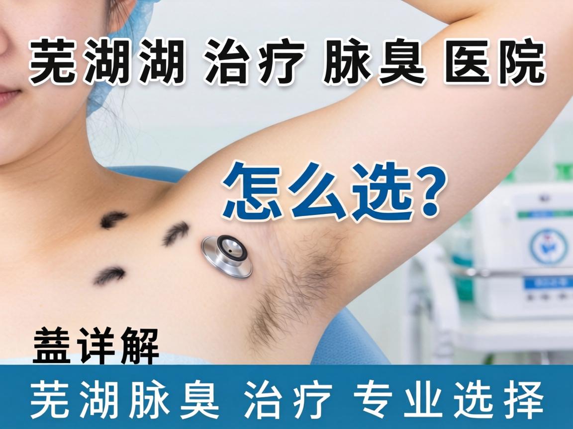 芜湖治疗腋臭医院怎么选？详解芜湖腋臭治疗专业选择