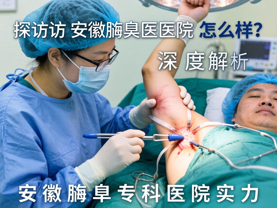 探访安徽腋臭手术医院怎么样？深度解析安徽腋臭专科医院实力