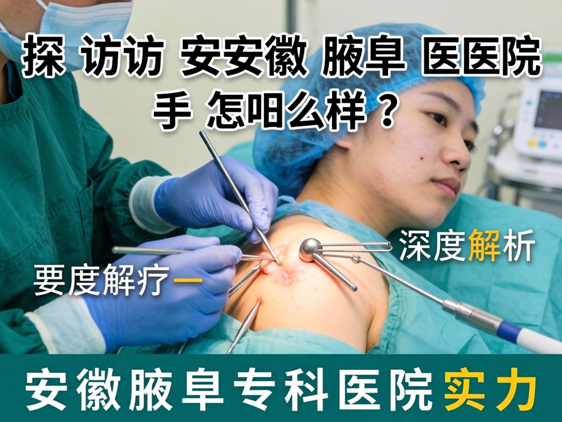 探访安徽腋臭手术医院怎么样？深度解析安徽腋臭专科医院实力