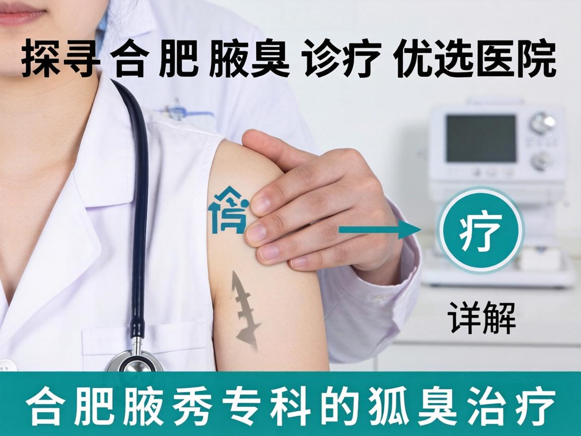 探寻合肥腋臭诊疗优选医院，详解合肥腋秀专科的狐臭治疗