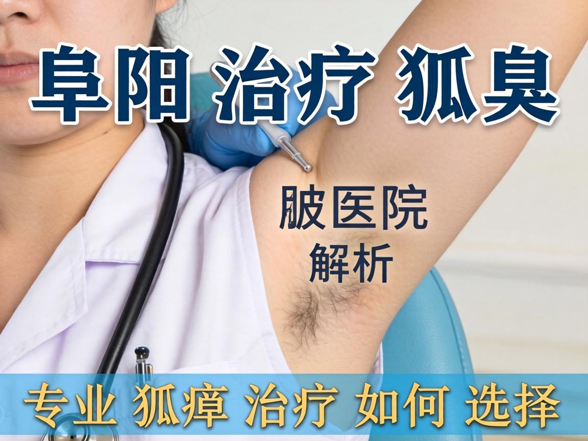阜阳治疗狐臭医院解析，专业狐臭治疗如何选择