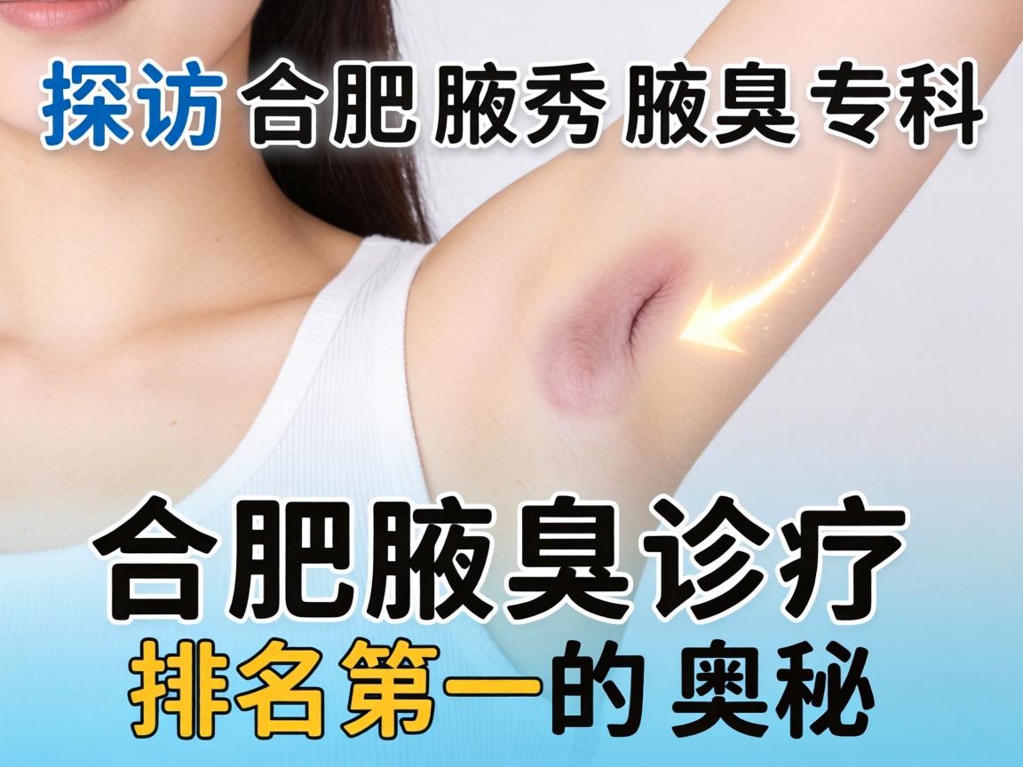 探访合肥腋秀腋臭专科，解析合肥腋臭诊疗排名第一的奥秘