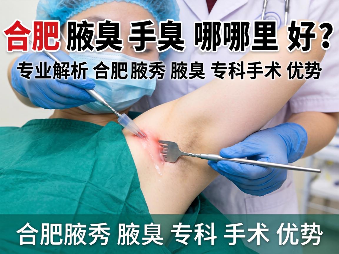 合肥腋臭手术哪里好?专业解析合肥腋秀腋臭专科手术优势 合肥腋臭手术哪里好?专业解析合肥腋秀腋臭专科手术优势