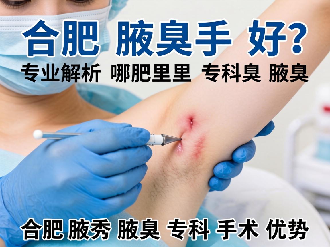 合肥腋臭手术哪里好?专业解析合肥腋秀腋臭专科手术优势 合肥腋臭手术哪里好?专业解析合肥腋秀腋臭专科手术优势