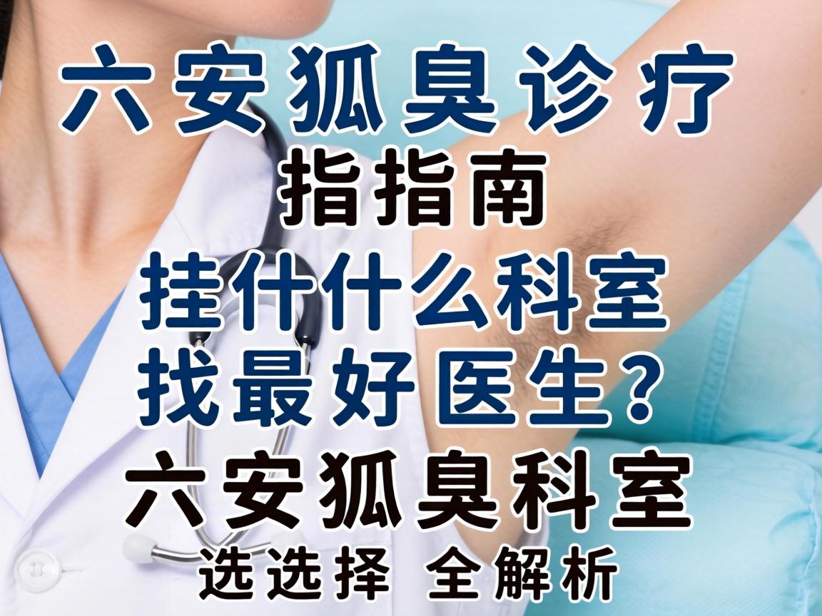 六安狐臭诊疗指南,挂什么科室找最好医生?六安狐臭科室选择全解析 六安狐臭诊疗指南,挂什么科室找最好医生?六安狐臭科室选择全解析