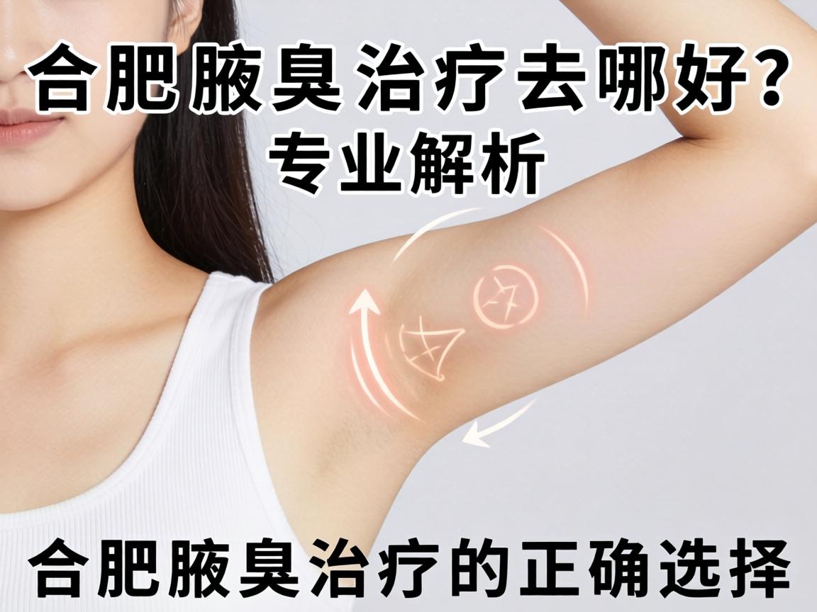 合肥腋臭治疗去哪好？专业解析合肥腋臭治疗的正确选择