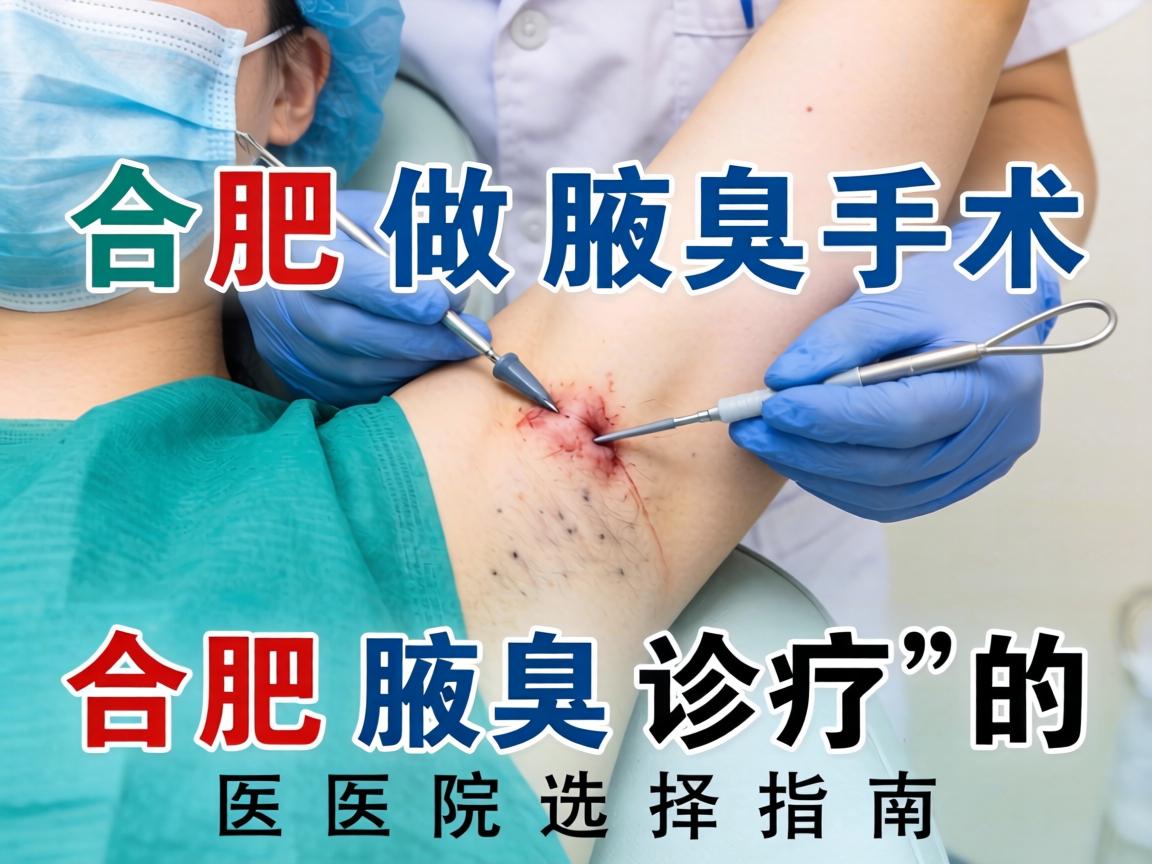 在合肥做腋臭手术，合肥腋臭诊疗的医院选择指南