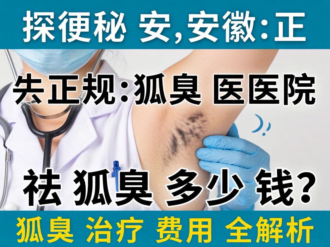 探秘安徽正规狐臭医院,祛狐臭多少钱,狐臭治疗费用全解析 探秘安徽正规狐臭医院,祛狐臭多少钱,狐臭治疗费用全解析