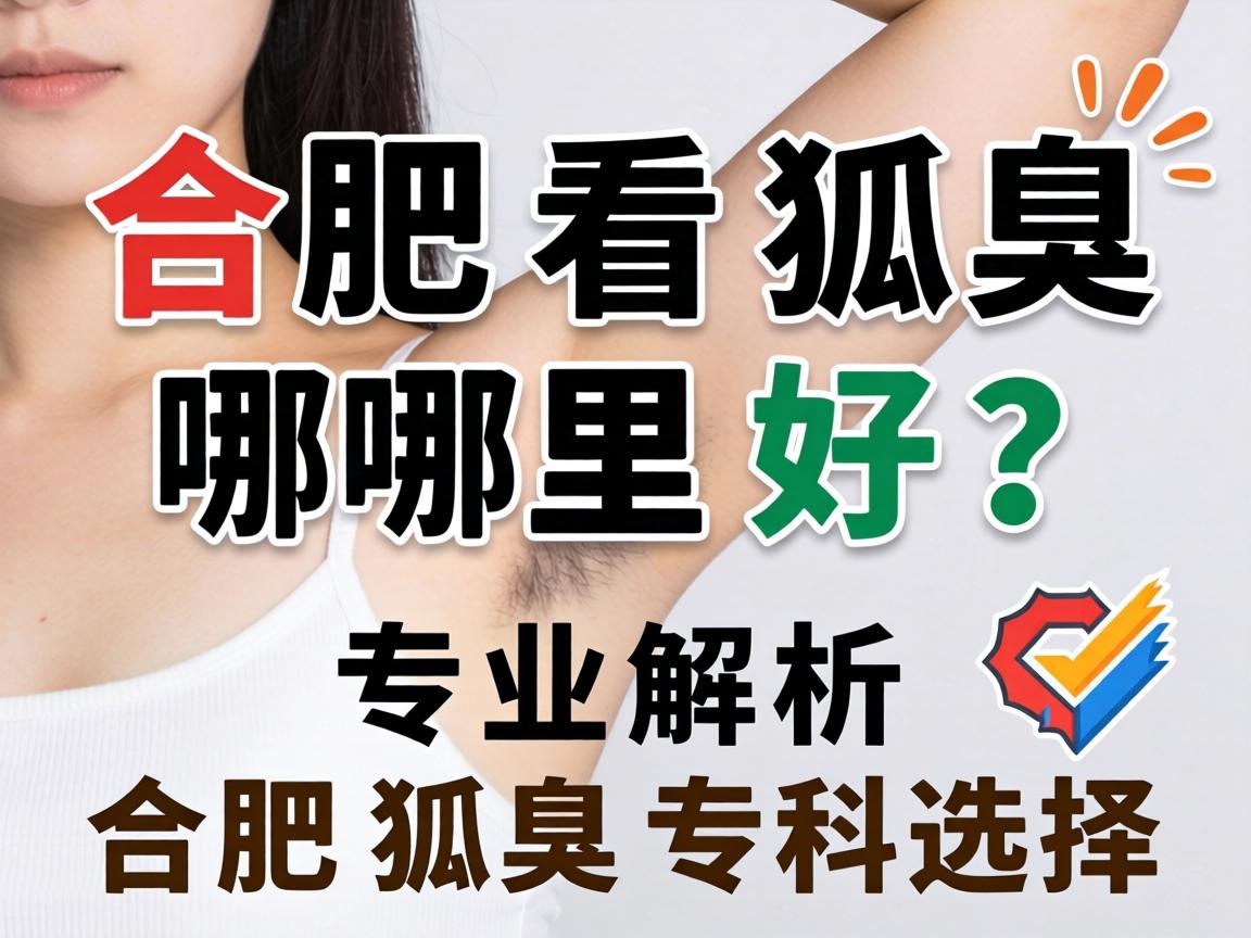 合肥看狐臭哪里好？专业解析合肥狐臭专科选择