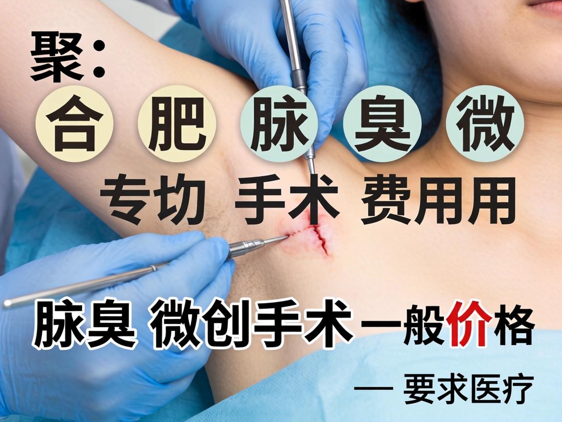 聚焦合肥腋臭微创手术费用，详解腋臭微创手术一般价格