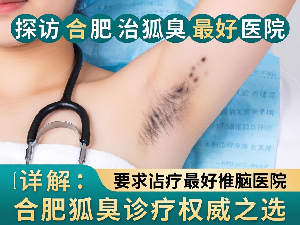 探访合肥治狐臭最好医院，详解合肥狐臭诊疗权威之选