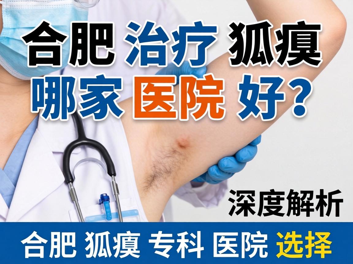 合肥治疗狐臭哪家医院好？深度解析合肥狐臭专科医院选择